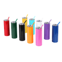 20oz Skinny — 20oz skinny powder coated tumbler