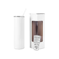 20oz Skinny — 20oz skinny white powder coated