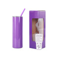 20oz Skinny — 20oz skinny purple powder coated