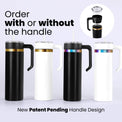 20oz Skinny Electroplated Tumbler — 20oz gold tumbler handle electro