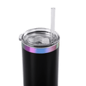 20oz Skinny Electroplated Tumbler — 20oz rainbow tumbler skinny