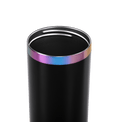 20oz Skinny Electroplated Tumbler — 20oz rainbow tumbler top