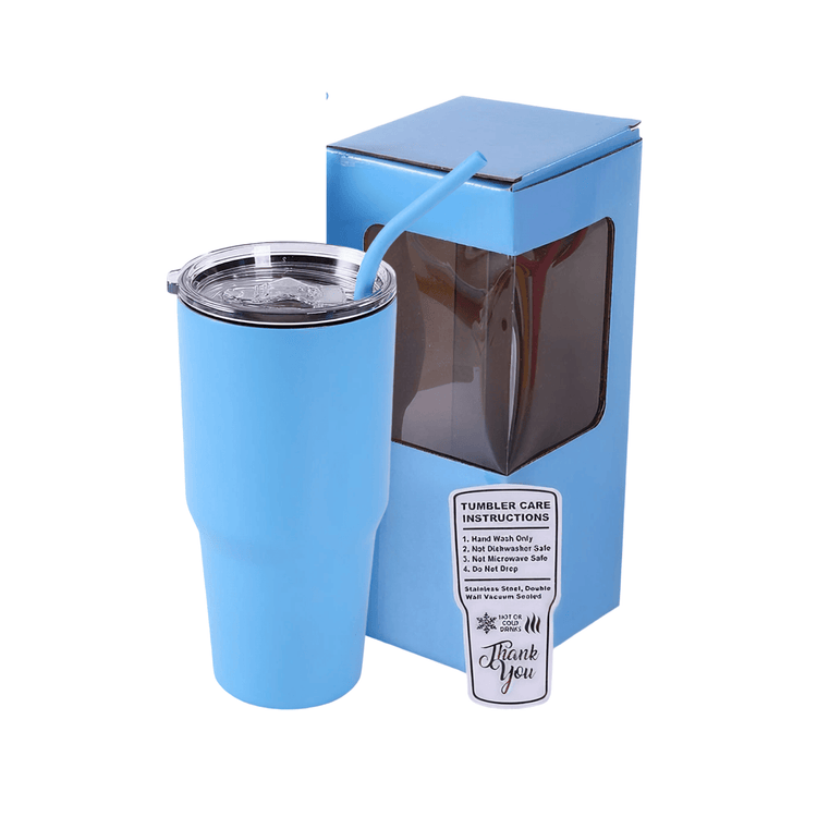 30oz Tumbler — 30oz tumbler light blue