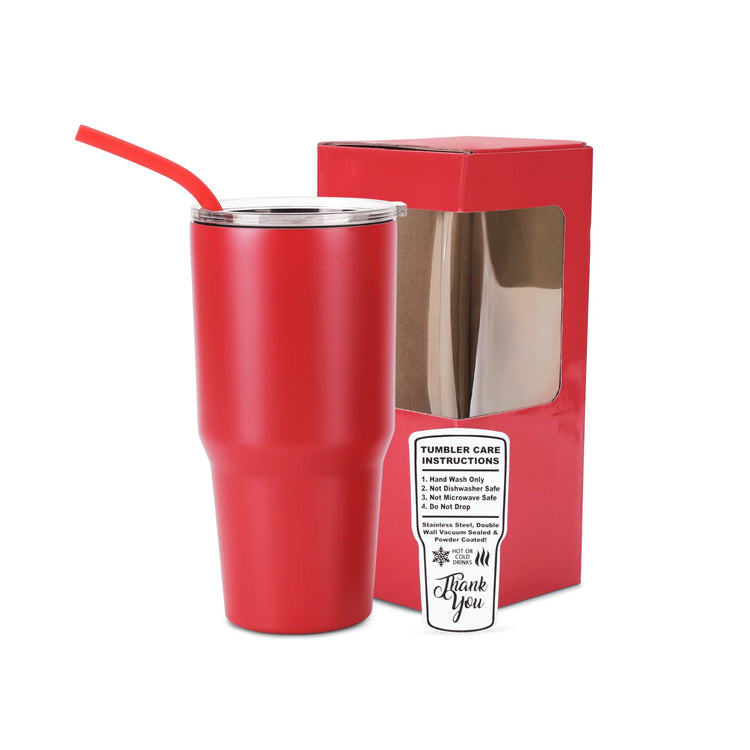 30oz Tumbler — 30oz tumbler red