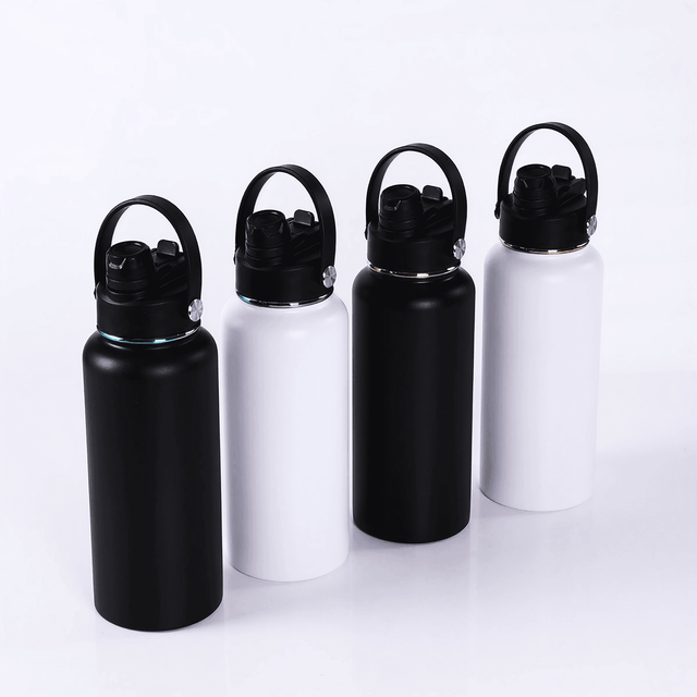 32oz Electroplated Hydro Bottle — 32oz Gold Rainbow Electroplated Hydro Bottle all colors