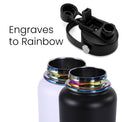 32oz Electroplated Hydro Bottle — 32oz Hydro Rainbow Water Bottle