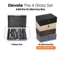 4 Glass Decanter Set — XL Memory Box 2 Glass Decanter Set 4