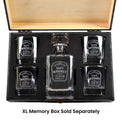 4 Glass Decanter Set — xl box for decanter set