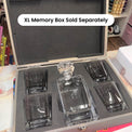 4 Glass Decanter Set — xl box sold separately