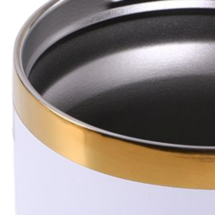 40oz Electroplated Tumbler — Gold tumblers