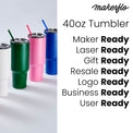 40oz Tumbler — 40oz tumbler powder coated for customization