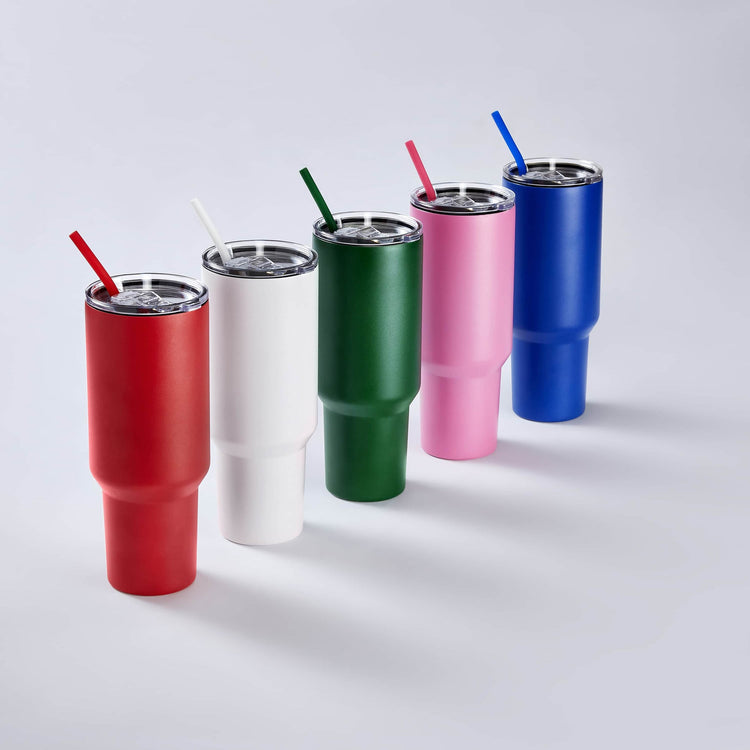 40oz Tumbler — 40 oz tumbler red white green pink blue