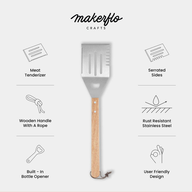BBQ Grill Spatula — SPATULAINFOGRAPHICS AMAZONUSPS
