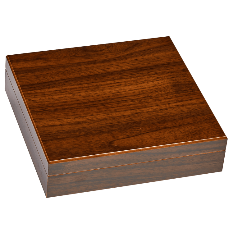 Cigar Humidor Box — Valet box medium walnut