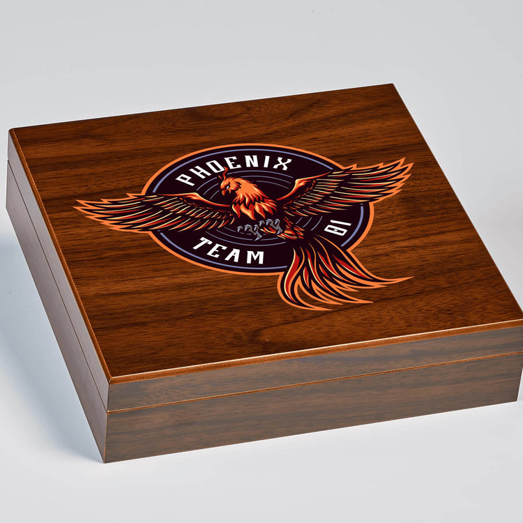 Cigar Humidor Box — uv printed valet box 1