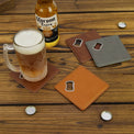 Laserette Bottle Opener Coaster — Laserette Coasters withbeer