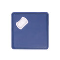 Laserette Bottle Opener Coaster — Bottle Opener Coaster Laserette Engravable Leatherette Navy