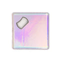 Laserette Bottle Opener Coaster — Bottle Opener Coaster Laserette Engravable Leatherette Holographic