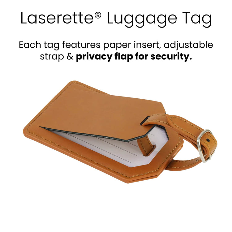 Laserette Luggage Tag — Laserette luggage tag 4