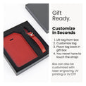Laserette Luggage Tag — Laserette passport wallet gift box backaging 2
