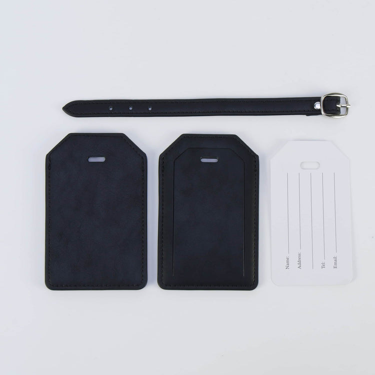 Laserette Luggage Tag — Laserette Luggage Tag black