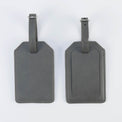 Laserette Luggage Tag — Laserette Luggage Tag gray