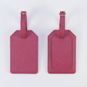 Laserette Luggage Tag — Laserette Luggage Tag pink