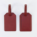 Laserette Luggage Tag — Laserette Luggage Tag red