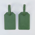 Laserette Luggage Tag — Laserette Luggage Tag green