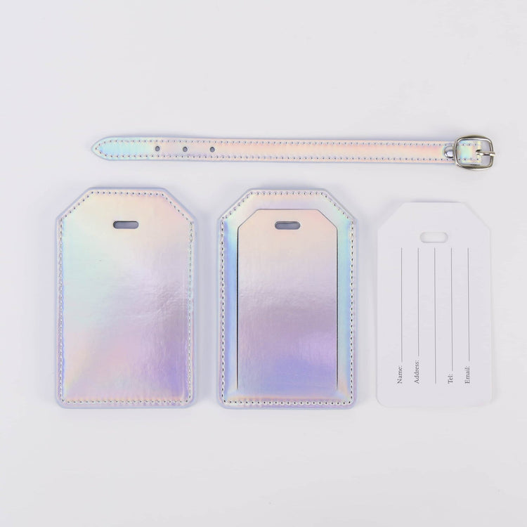 Laserette Luggage Tag — Laserette Luggage Tag Holo