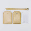Laserette Luggage Tag — Laserette Luggage Tag gold