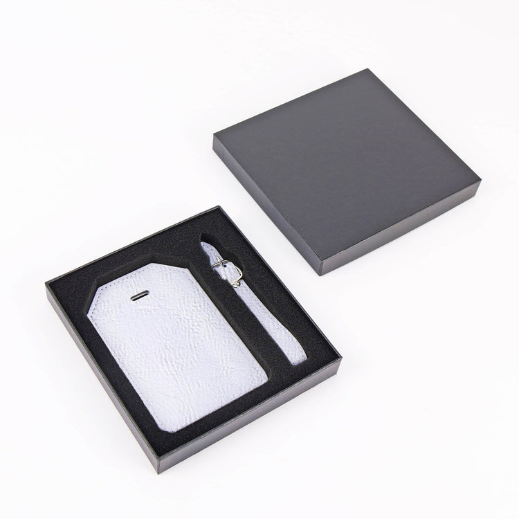 Laserette Luggage Tag — Laserette Luggage Tag silver