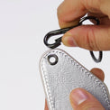 Laserette Motel Keychain — Engravable Motel Keychain Leatherette with carabiner clip