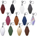 Laserette Motel Keychain — Engravable Motel Keychain Leatherette all colors engrave