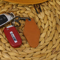 Laserette Motel Keychain — Engravable Motel Keychain Leatherette with keys