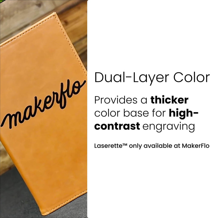 Laserette Wallet — Laserette Dual Layer Color Technology 1 usp