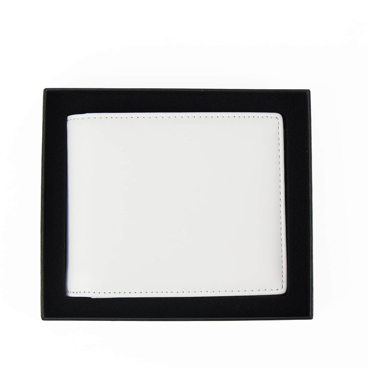 Laserette Wallet — Laserette Leatherette Wallet White.3
