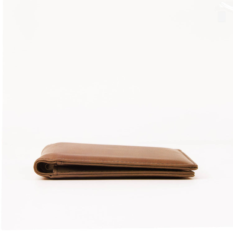 Laserette Wallet — Laserette Leatherette Wallet Brown.1