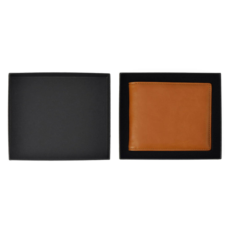 Laserette Wallet — Laserette Leatherette Wallet Rawhide 1