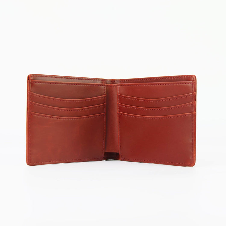 Laserette Wallet — Laserette Leatherette Wallet Red.2