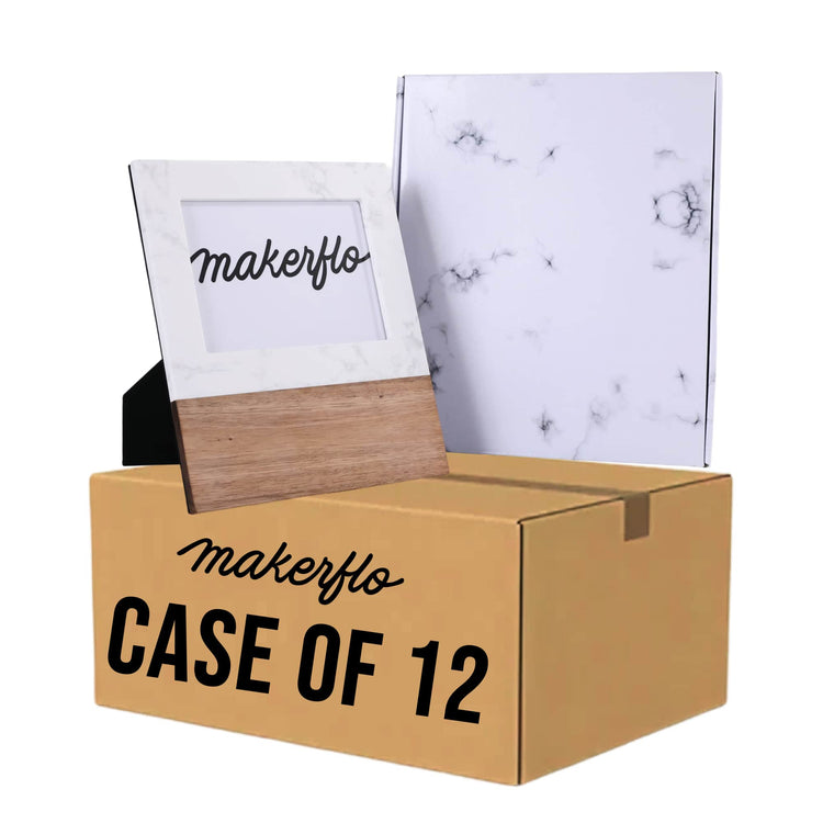 Marble Picture Frame 5 x 7 — Marble wood picture frame 3