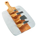 Marble Serving Board Set — laser engrave 5 Piece Serving Board