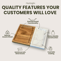 Marble & Wood Valet Tray — Marble Valet Tray Quality Features