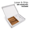 Marble & Wood Valet Tray — Marble wood valet tray gift ready packaging
