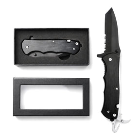 Pocket Knives — black utility pocket knife with gift box