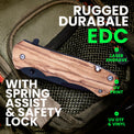 Pocket Knives — 2 Beast Poxket Knide EDC Features