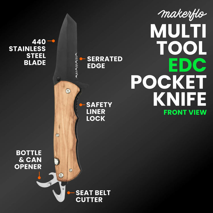 Pocket Knives — 3 The Beast Pocket Knife Features