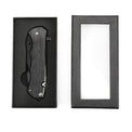 Pocket Knives — Anodized Aluminum pocket knife laser engravable blank in gift box