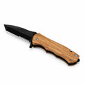 Pocket Knives — Natural Iron wood engravable pocket knife blank
