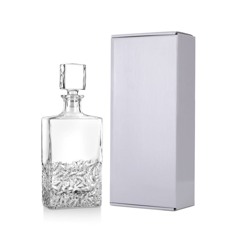 Whiskey Decanter - Rectangle - 750ML — Decanter Blanks For Decorating